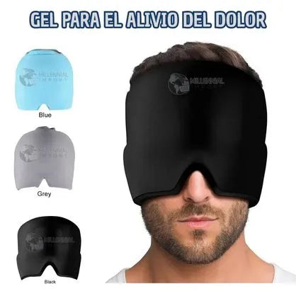 Gorro para el el alivio de Migraña antiestrés©
