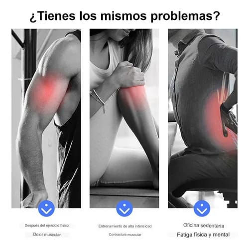 Masajeador GUM PROFESIONAL 4 EN 1 (portátil recargable)
