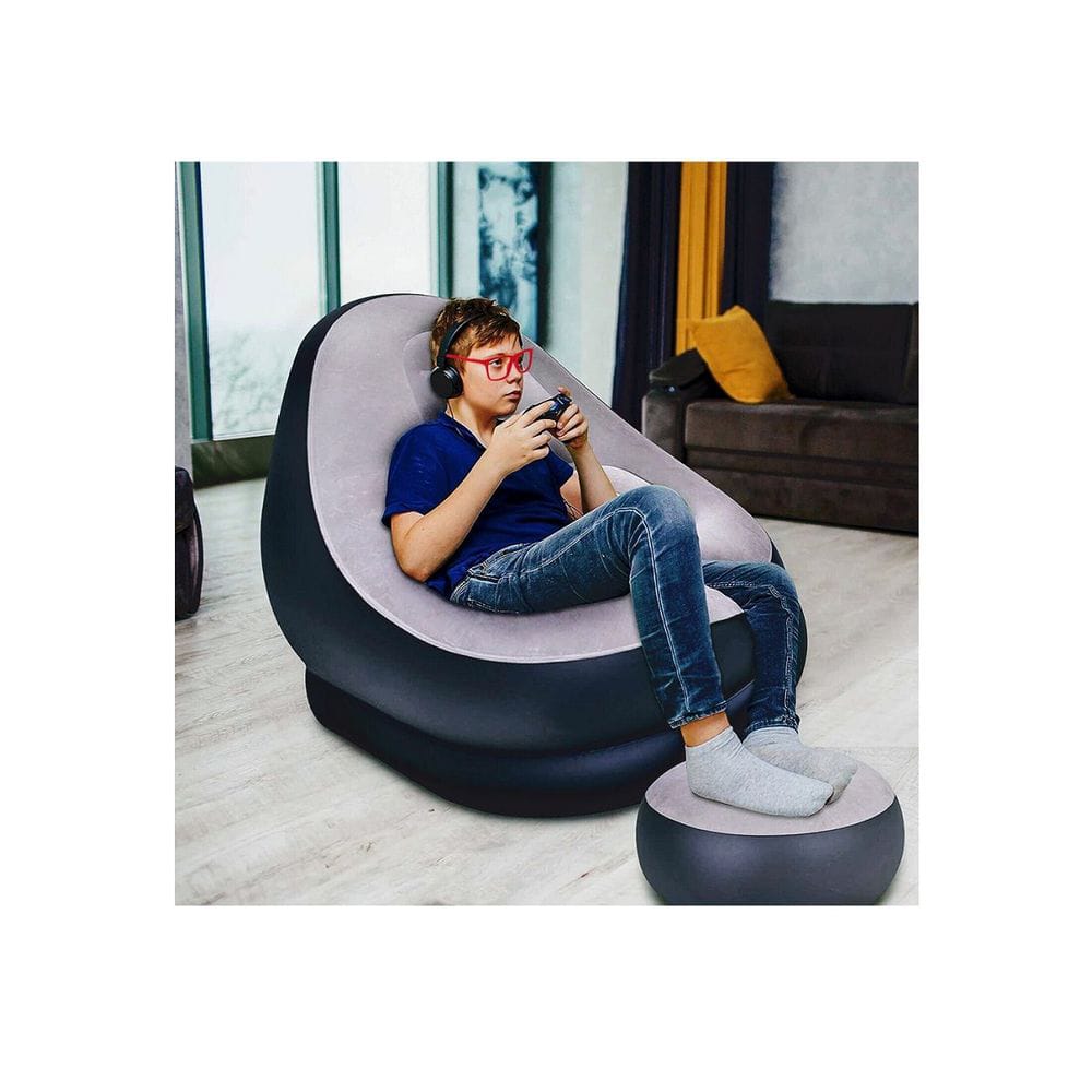 Sofá inflable 2 en 1(Material reforzado)