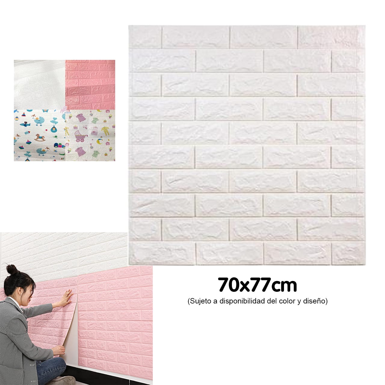 Tapiz de Pared de lujo plegable 77x70 cm